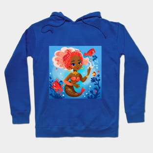 mermaid girl Hoodie